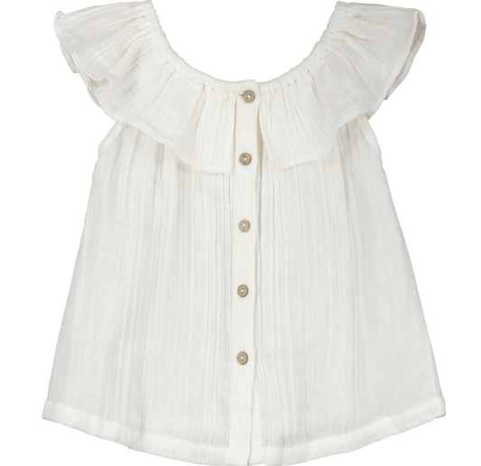 Poppet & Fox Poppet & Fox SS23 Gauze blouse