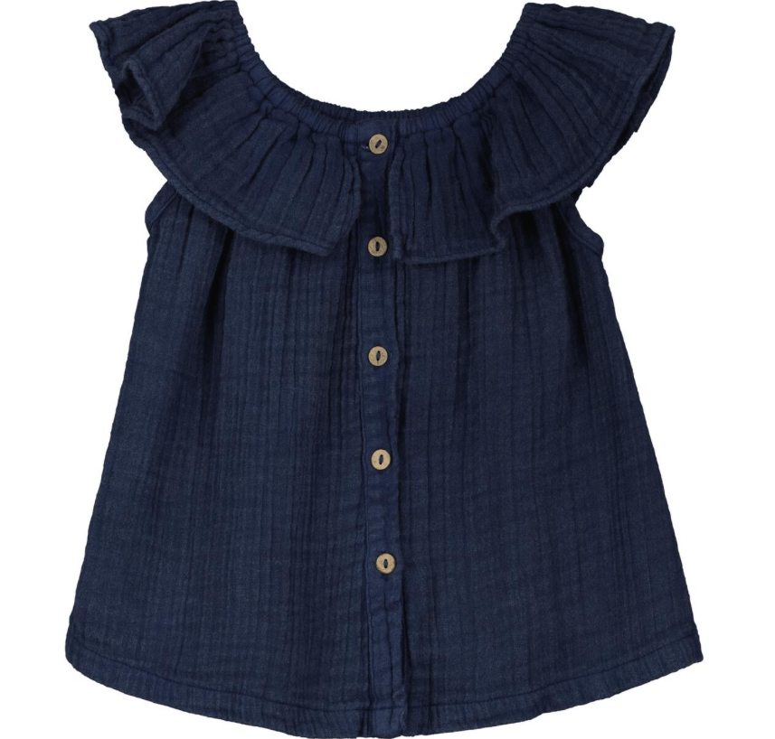 Poppet & Fox Poppet & Fox SS23 Gauze blouse