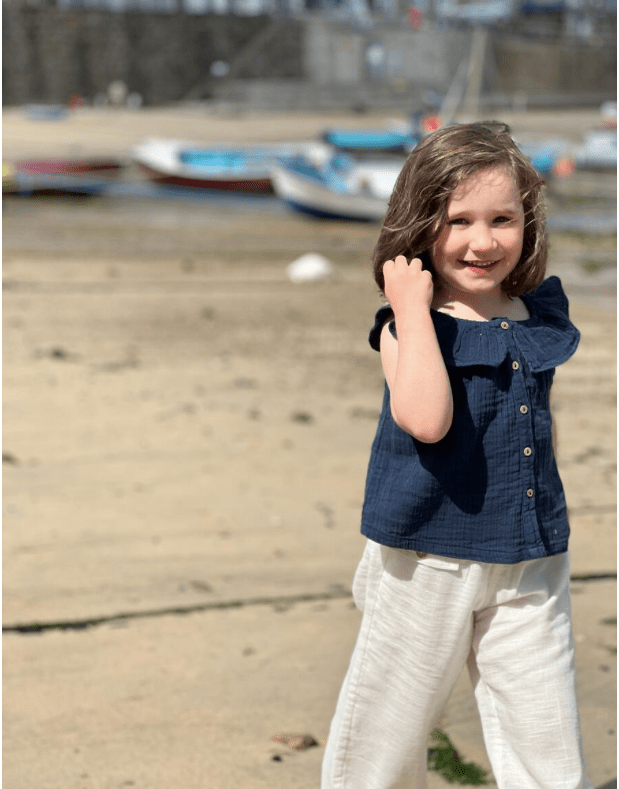 Poppet & Fox Poppet & Fox SS23 Gauze blouse