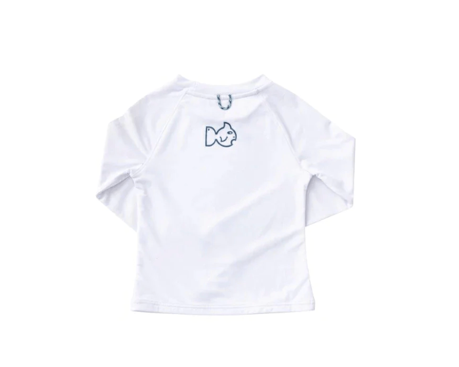 Prodoh PRODOH-RASHGUARD SHIRT IN CLASSIC WHITE