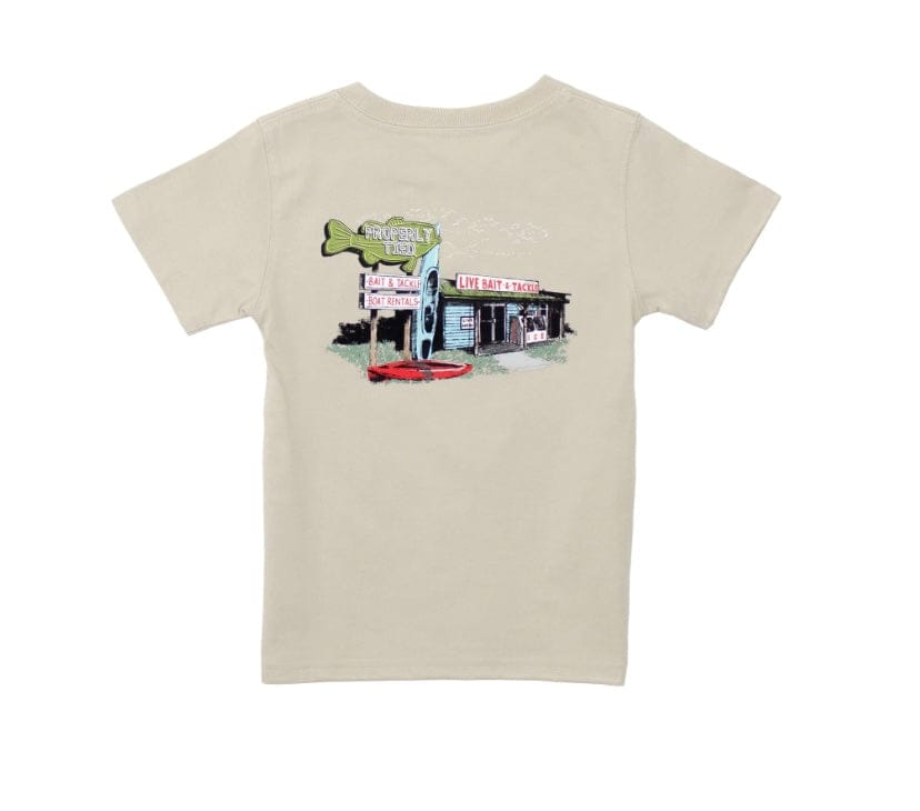 PROPERLY TIED Boys Bait Shop SS Linen