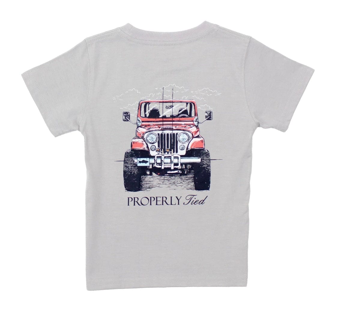 PROPERLY TIED Properly Tied Boys Rod Runner Tshirt