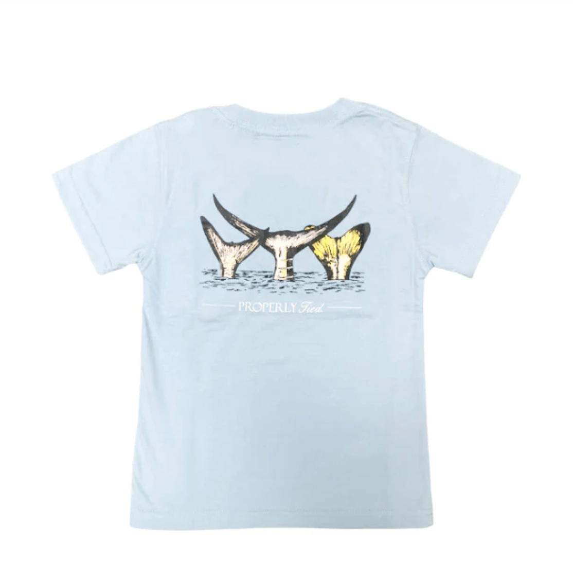properly tied Properly Tied Boys Fish Out of Water S/S - Light Blue