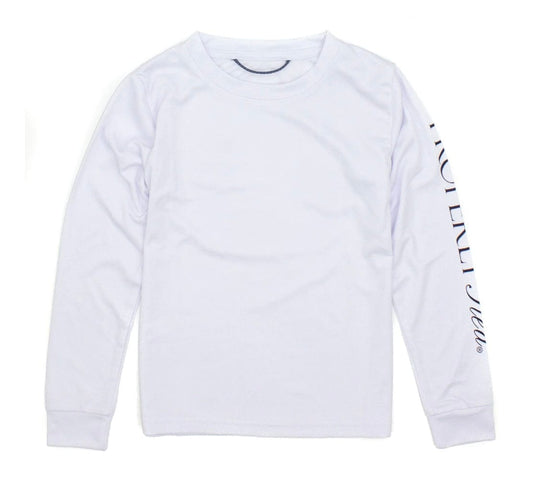 Properly Tied 2T / White Boys Tidal Rashguard