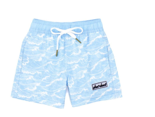 Properly Tied Shordees Swim White Cap