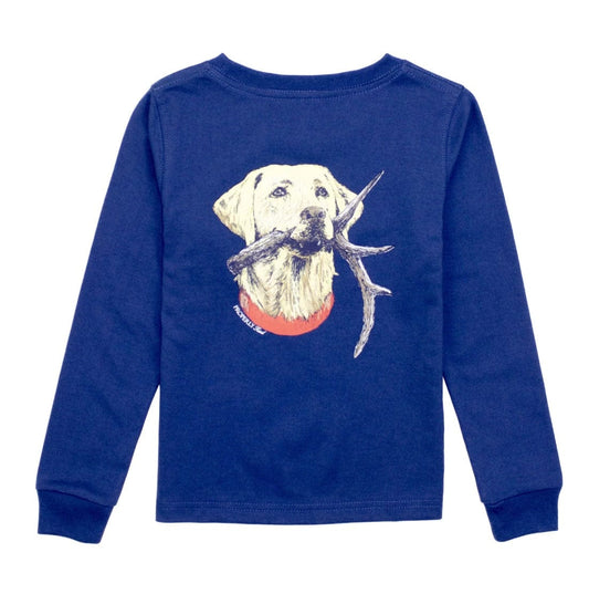 Properly Tied Antler Lab River Blue L/S