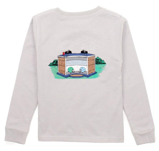 Properly Tied Boys Match Up LS Ice Grey T-Shirt
