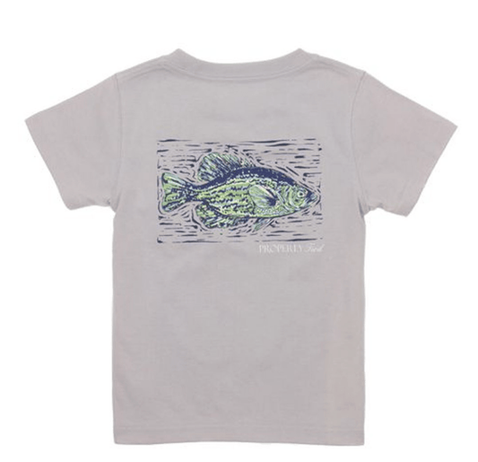 properly tied Properly Tied Boys' Properly Tied Crappie Tee