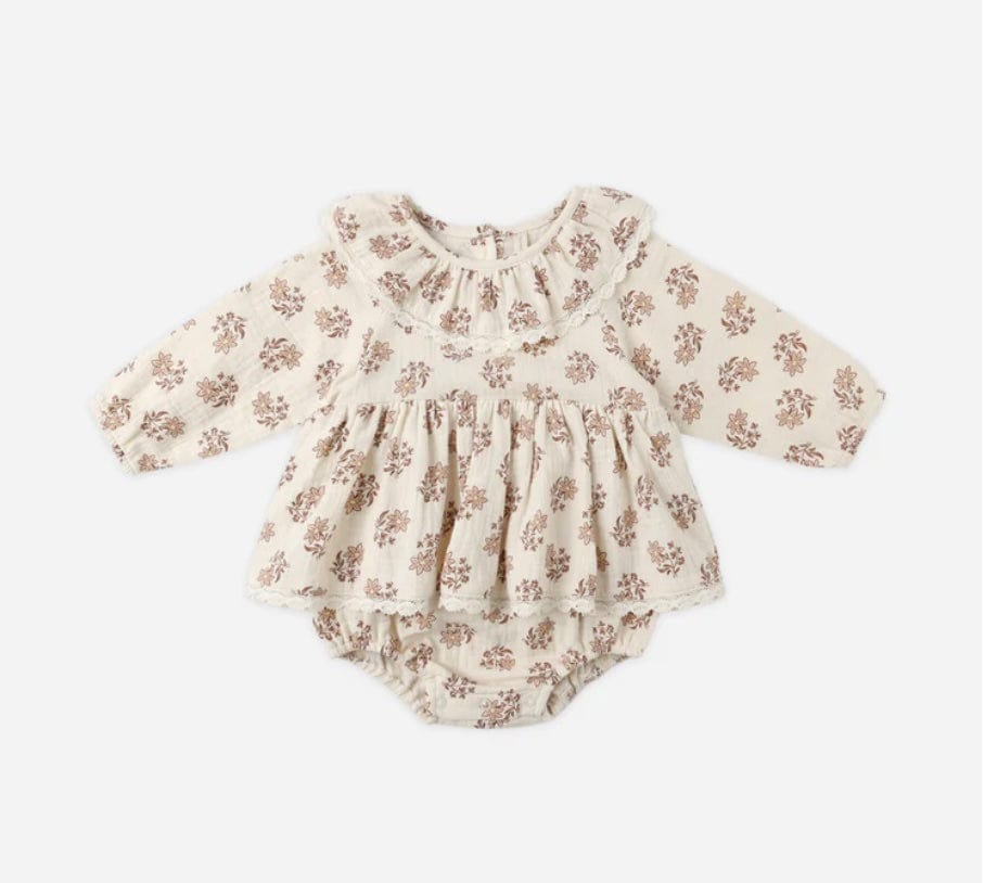 Quincy Mae Quincy Mae Thalia Romper  Daylily
