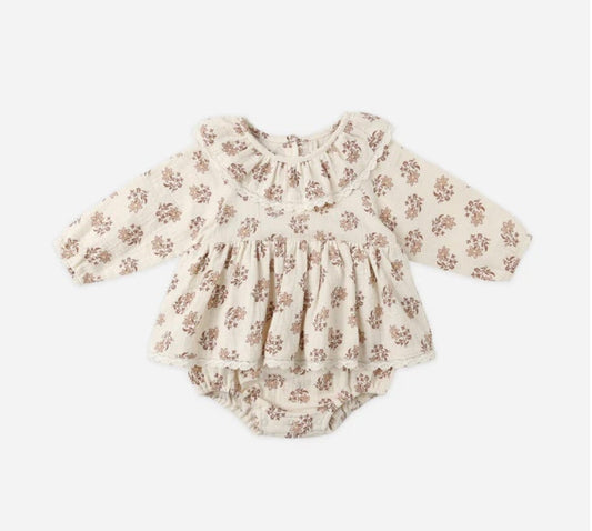 Quincy Mae Quincy Mae Thalia Romper  Daylily