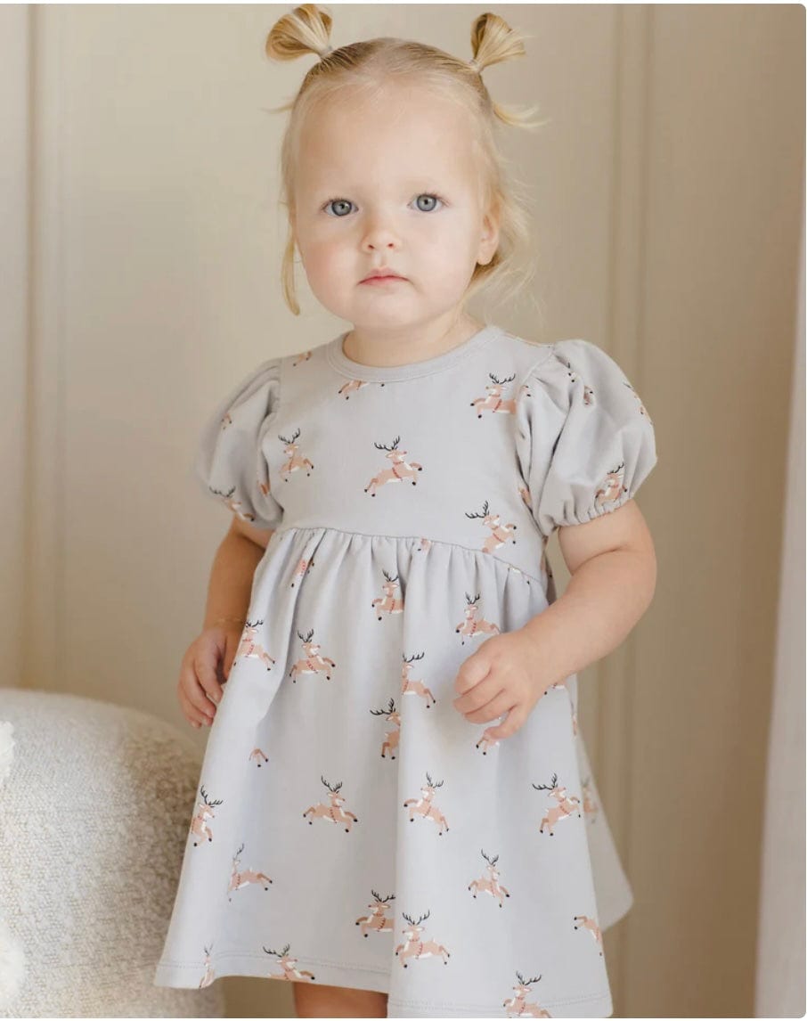 Quincy Mae DARLA DRESS REINDEER