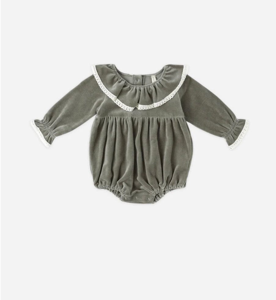 Quincy Mae Wendy Romper Forest