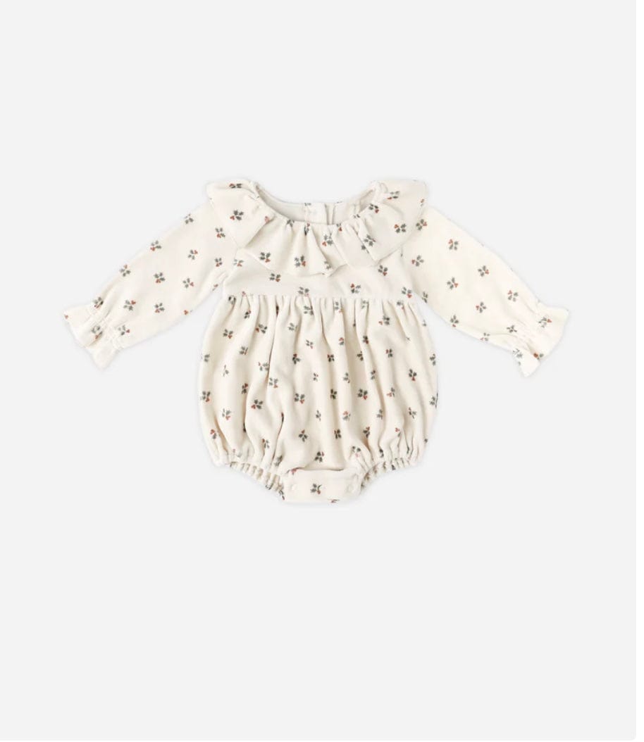 Quincy Mae WENDY ROMPER HOLLY BERRY