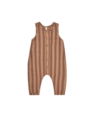 Quincy Mae Quincy Mae Woven Jumpsuit Retro Stripe