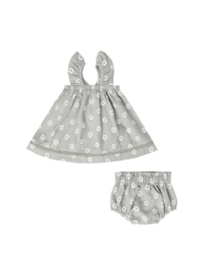 Quincy Mae Quincy Mae Ruffle Tank Dress & Bloomer set Petunia