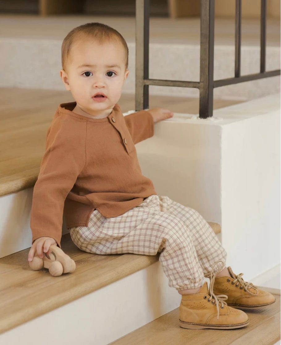 Quincy Mae Quincy Mae  Zion Shirt Cedar