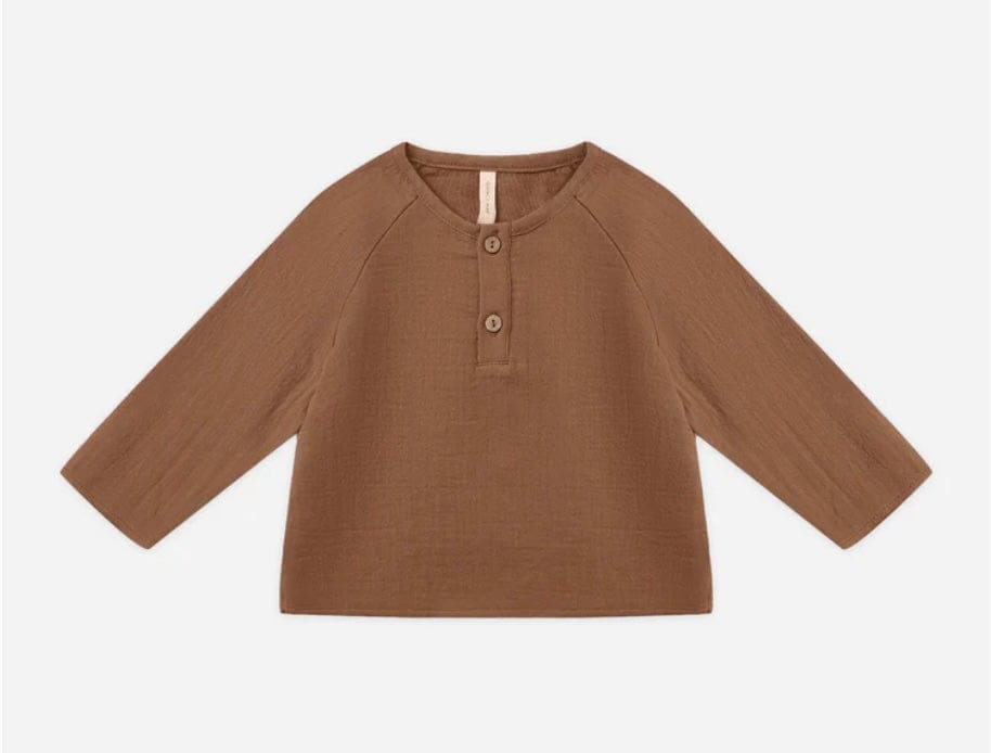 Quincy Mae Quincy Mae  Zion Shirt Cedar