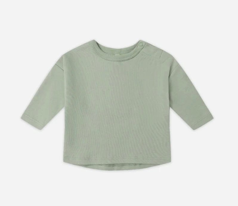 Quincy Mae Quincy Mae Long Sleeve Tee Fern
