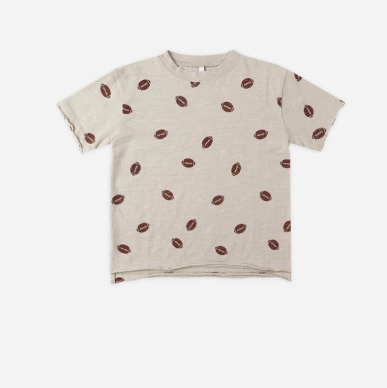 Ryle & Cru Raw Edge Tee Footballs