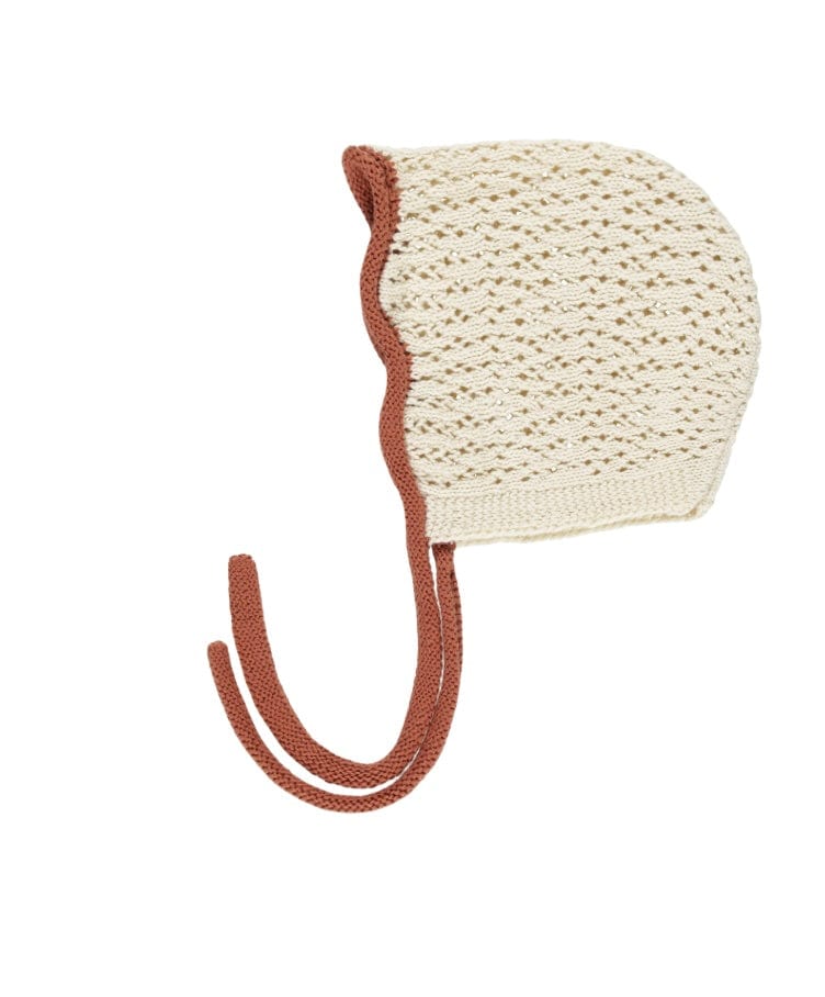 Rylee & Cru KNIT BONNET NATURAL