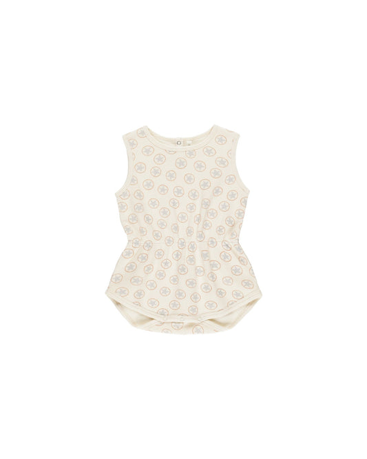 Rylee & Cru 0-3M CINCH PLAYSUIT SAND DOLLARS