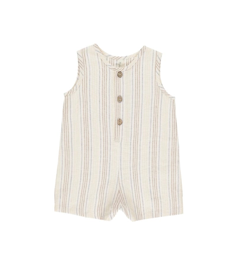 Rylee & Cru MAVERICK ROMPER SUMMER STRIPE