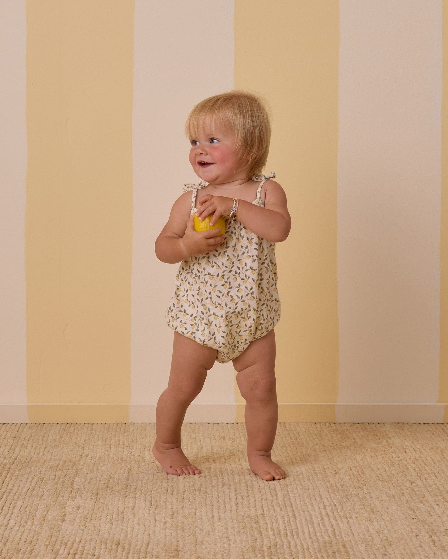 Rylee & Cru NALA ROMPER LEMONS