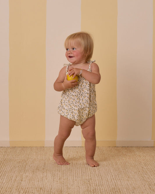 Rylee & Cru NALA ROMPER LEMONS
