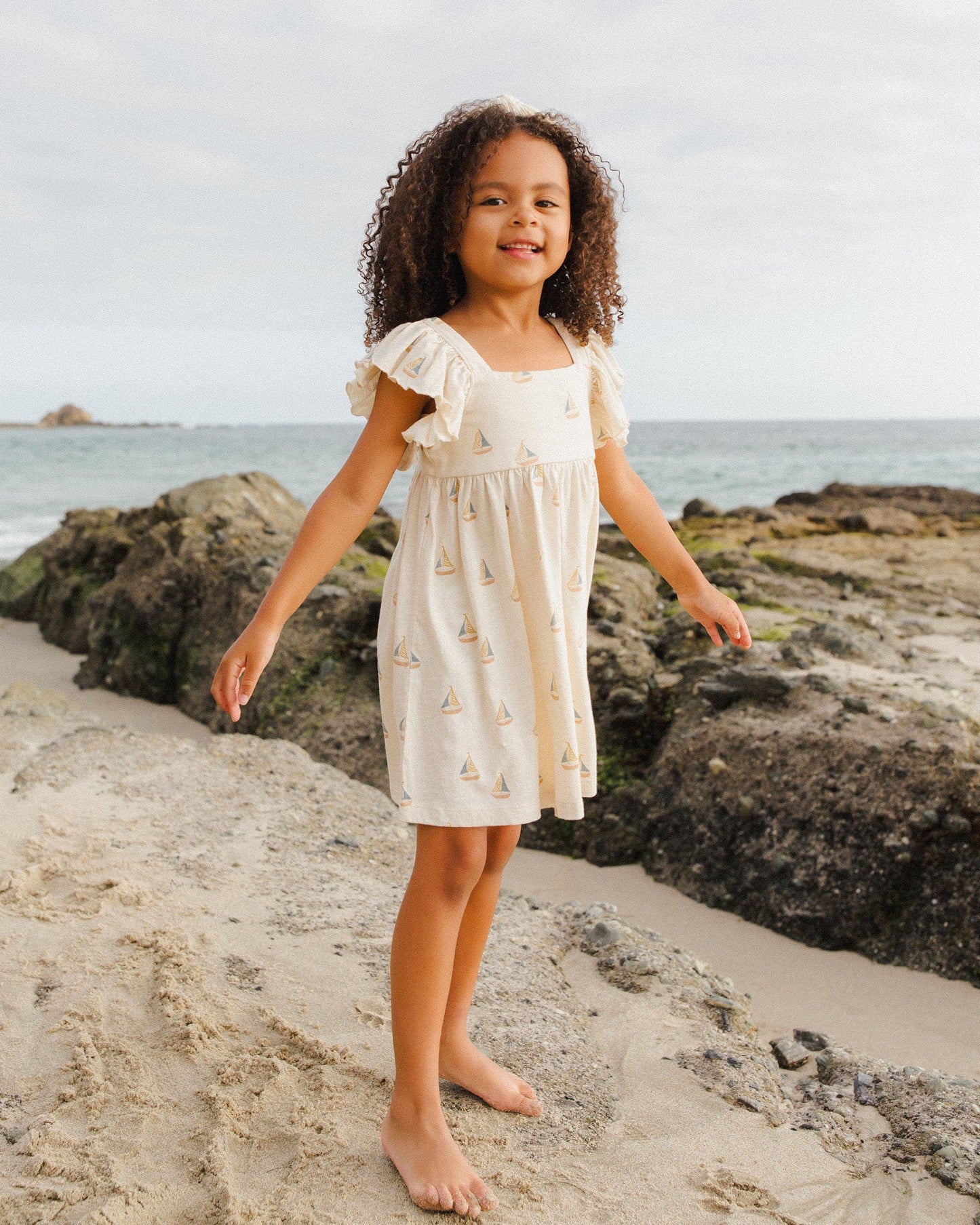 Rylee & Cru MARIPOSA DRESS SAILBOATS