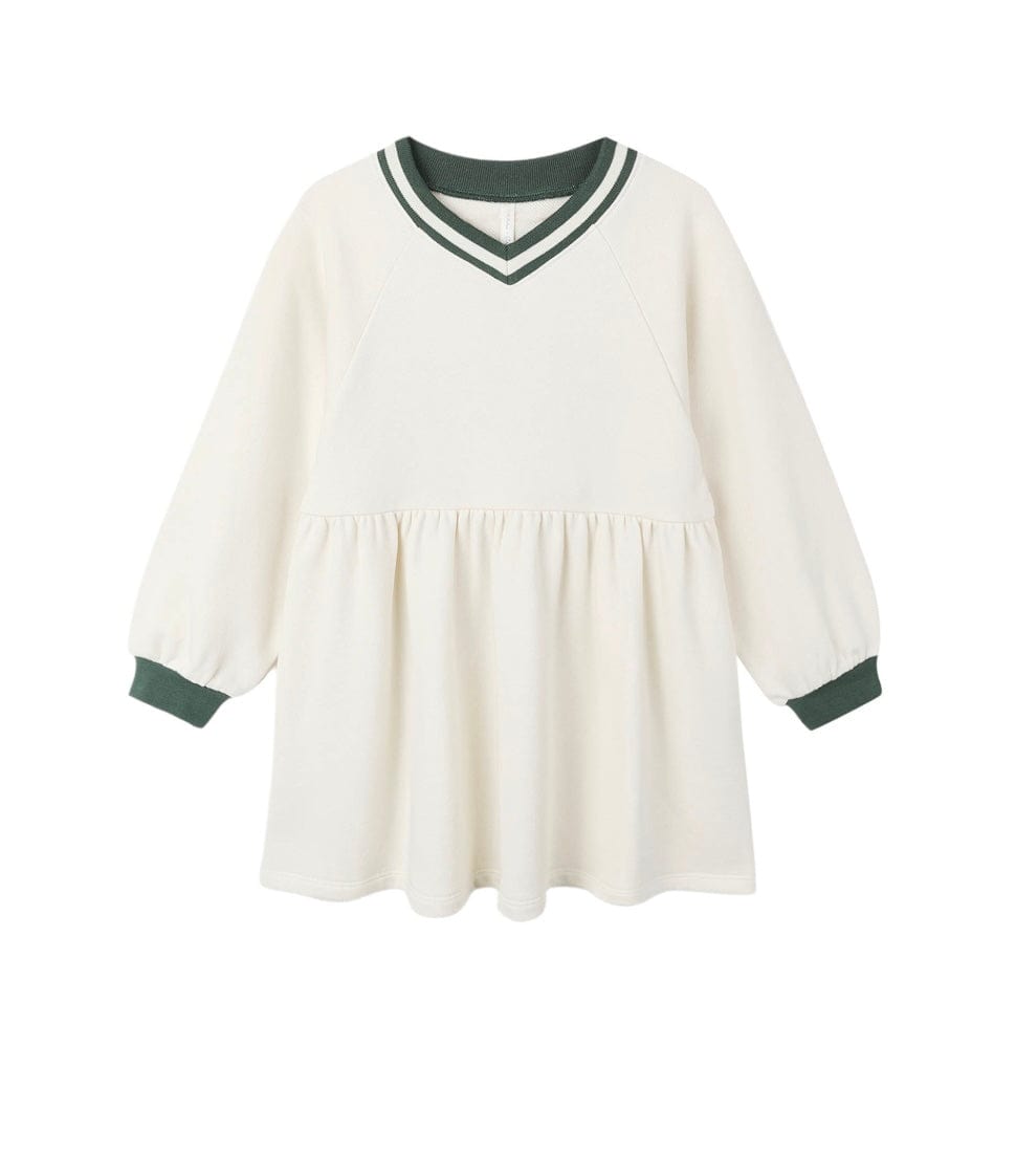 Raglan Sweatshirt Dress | Natural 4-5Y Raglan Sweatshirt Dress | Natural 4-5Y
