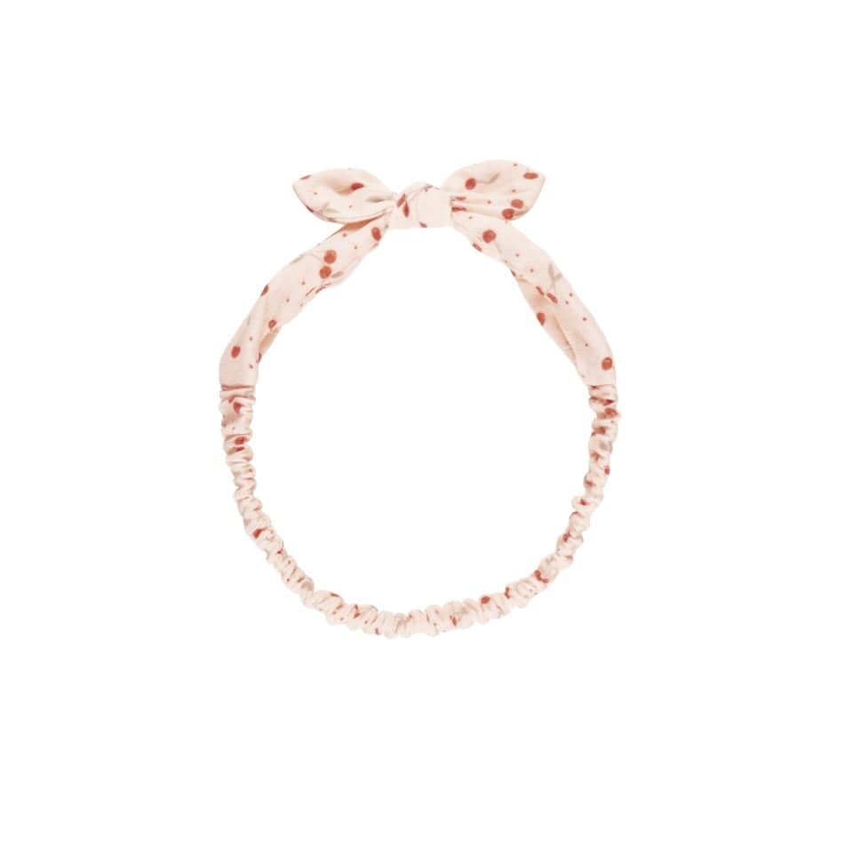 Rylee & Cru BABY BOW HEADBAND CHERRIES