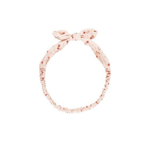 Rylee & Cru BABY BOW HEADBAND CHERRIES