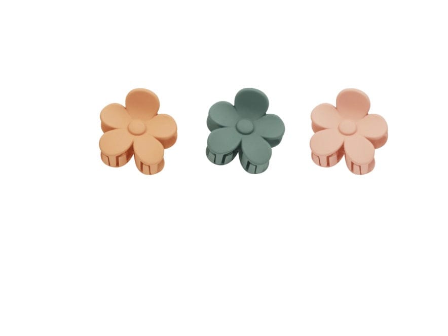 Rylee & Cru FLOWER HAIR CLIP || GRAPEFRUIT, EUCALYPTUS, PINK