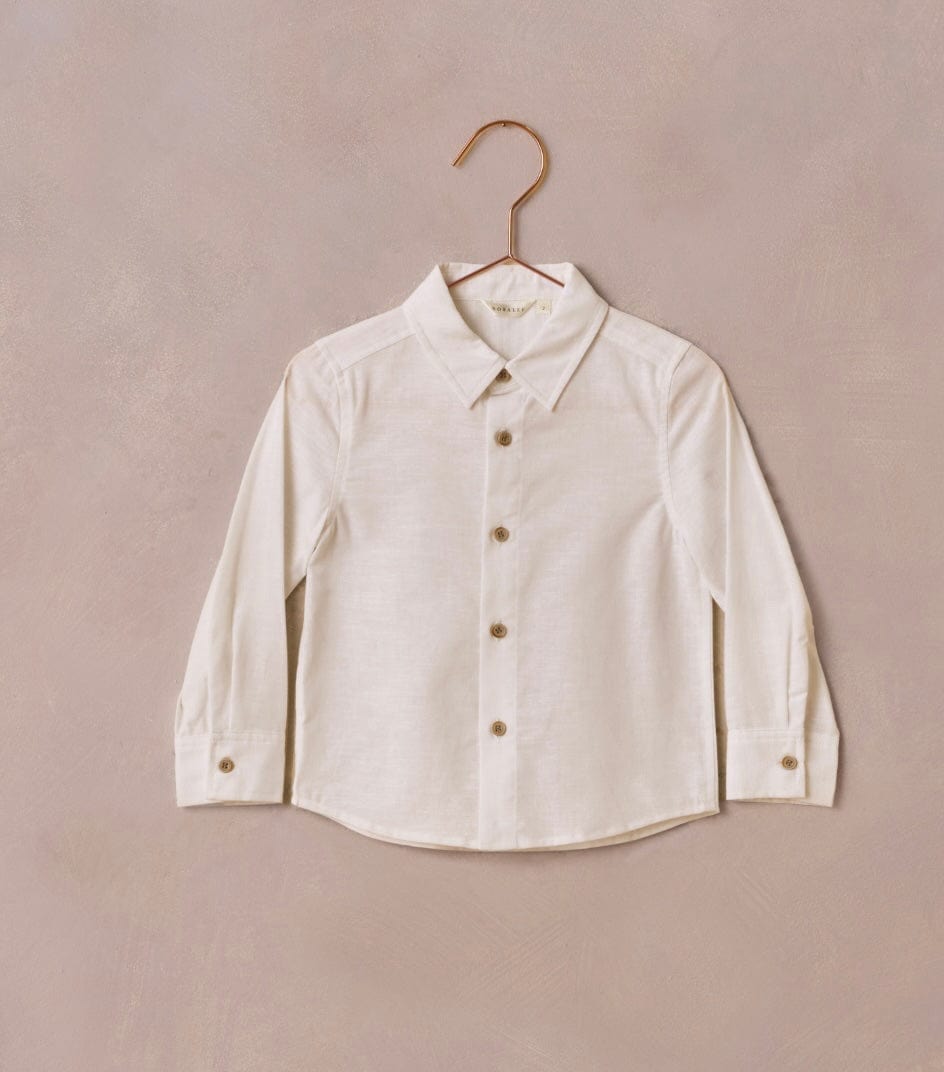 Rylee & Cru Harrison Button Down Ivory