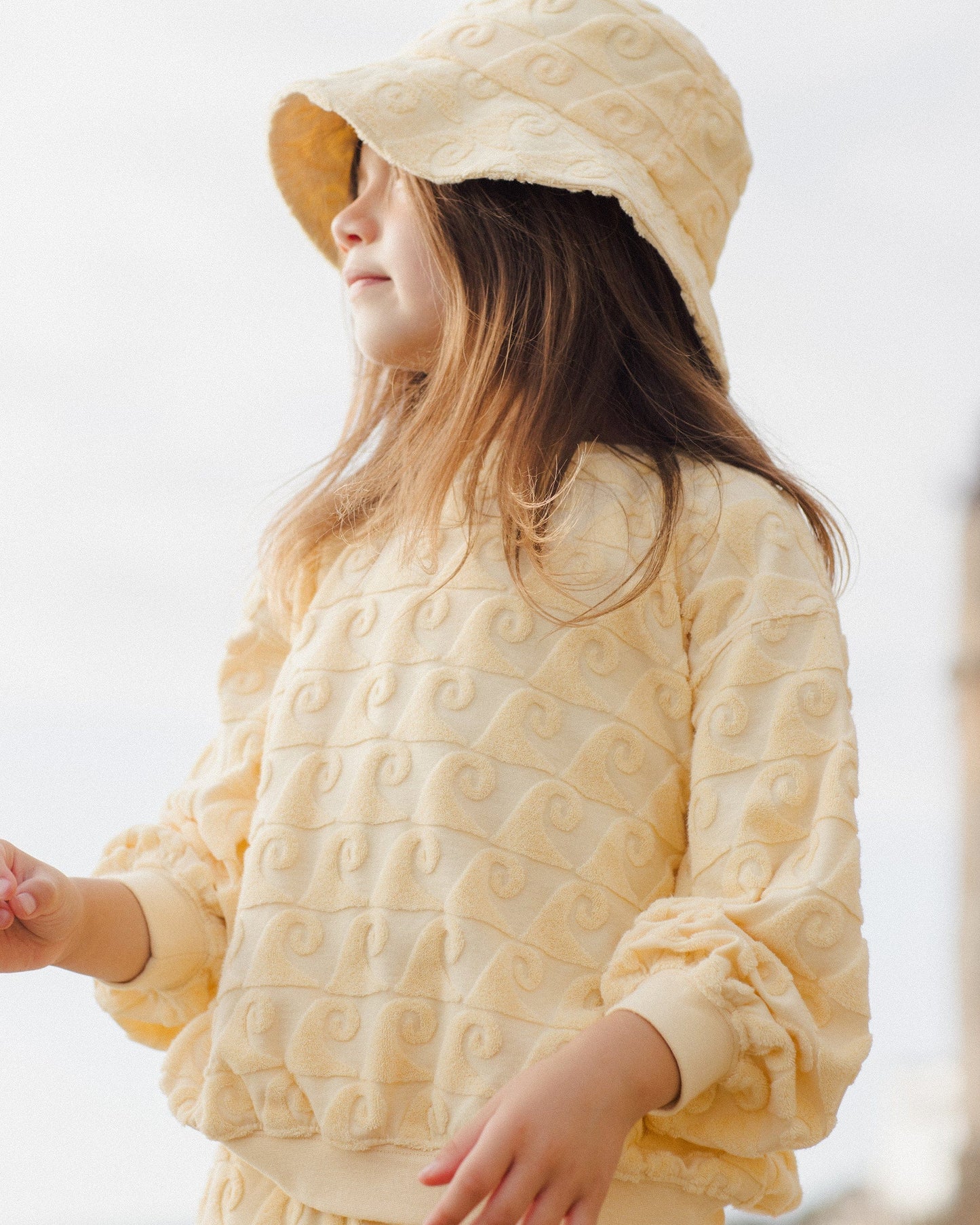 Rylee & Cru TERRY BUCKET HAT WAVES