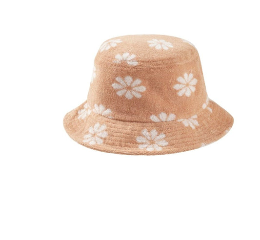 Rylee & Cru Rylee & Cru TERRY BUCKET HAT DAISY