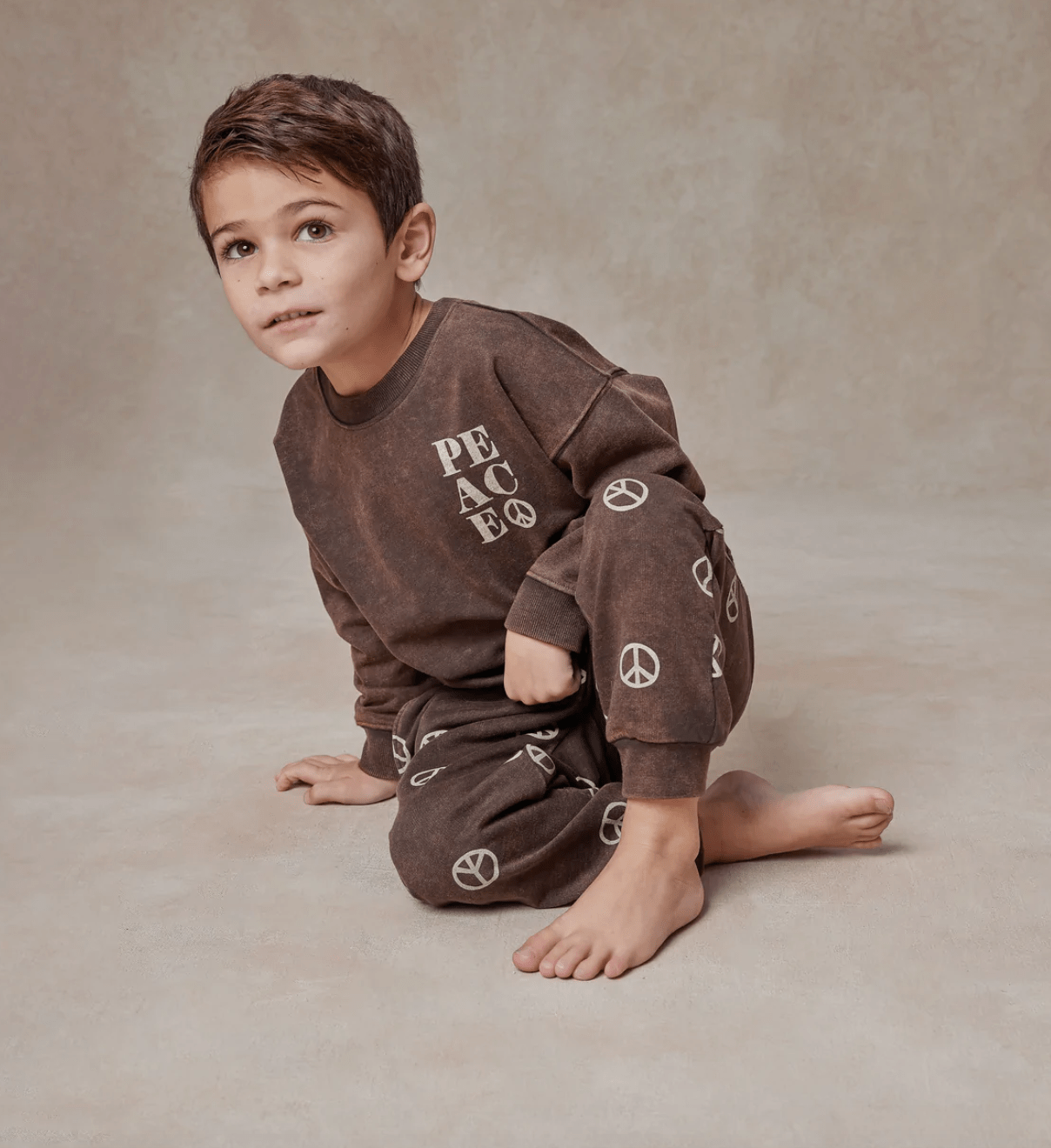 Rylee + Cru Inc. Jogger Sweatpants Peace