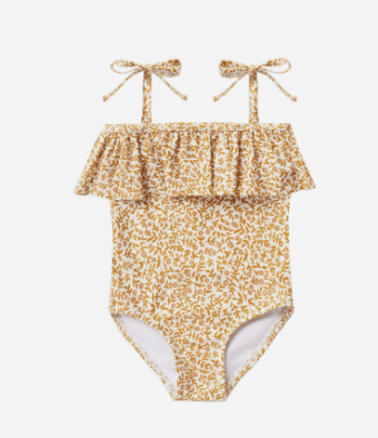 Rylee + Cru Inc. Ruffle One-Piece Marigold