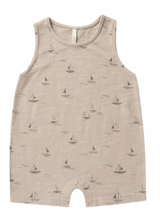 Rylee + Cru Inc. Sleeveless Sailboat Romper
