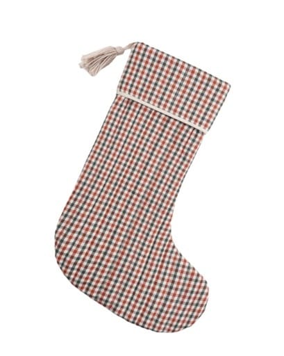RYLEE + CRU LLC Rylee + Cru Llc Girls Accessories-other Accessories Christmas Stocking Holiday Gingham