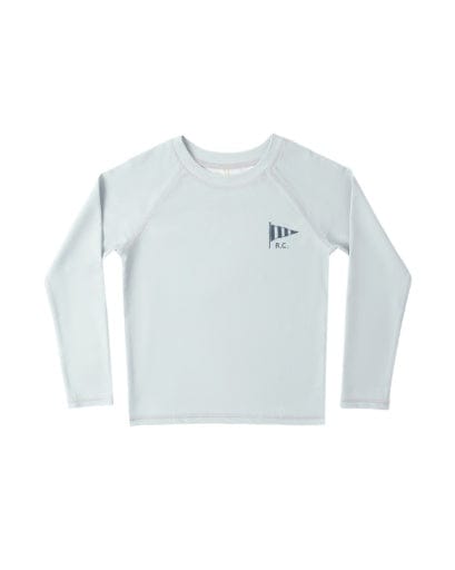 RYLEE + CRU LLC Rylee + Cru Llc Boys Boys-swim Long Sleeve Rashguard Light Blue