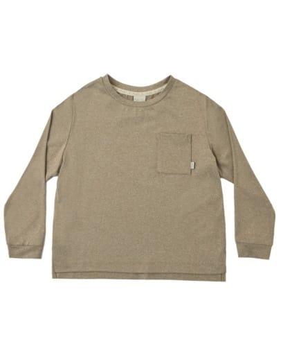 RYLEE + CRU LLC Pocket Tee Heathered Olive