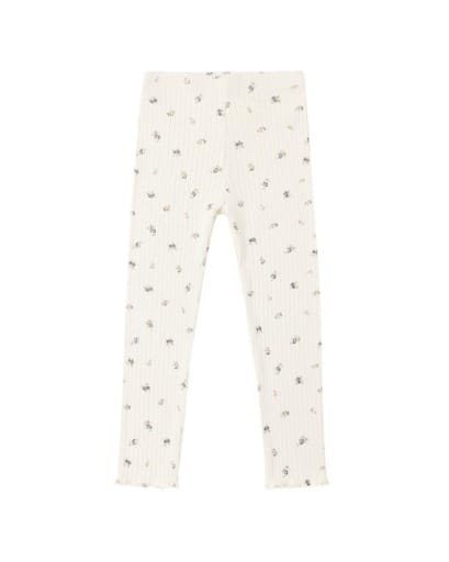 RYLEE + CRU LLC 8-9Y Legging Natural Ditsy