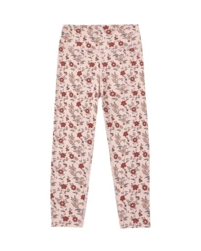 RYLEE + CRU LLC Rylee + Cru Llc Girls Girls-bottoms Basic Legging Pink Floral