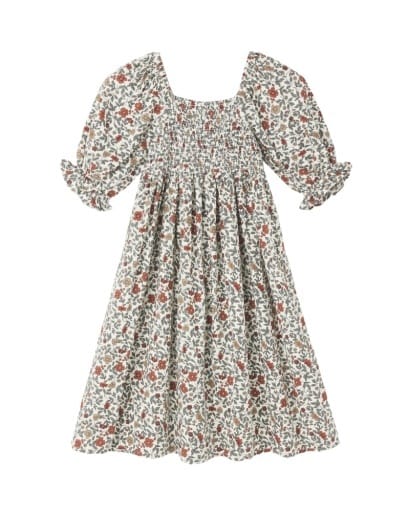 RYLEE + CRU LLC Rylee + Cru Llc Girls Girls-dresses/rompers/sets Adelaide Dress Holiday Floral