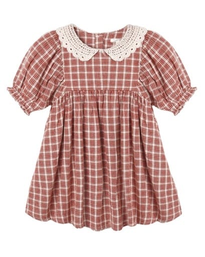 RYLEE + CRU LLC Rylee + Cru Llc Girls Girls-dresses/rompers/sets Heidi Dress Vintage Plaid