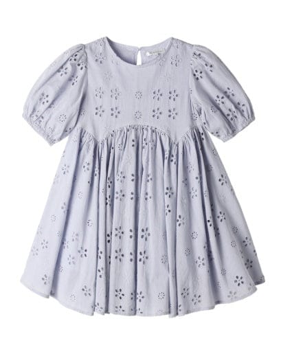 RYLEE + CRU LLC Rylee + Cru Llc Girls Girls-dresses Rose Dress Periwinkle
