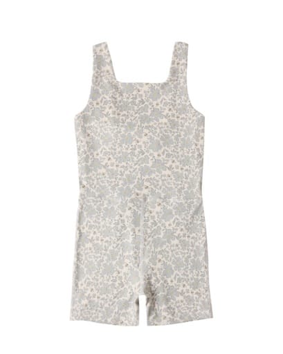 RYLEE + CRU LLC Rylee + Cru Llc Girls Girls-sets Malibu Bodysuit Blue Meadow