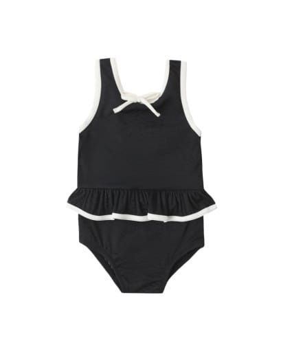RYLEE + CRU LLC Rylee + Cru Llc Girls Girls-swim Skirted One-piece Black