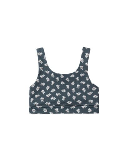 RYLEE + CRU LLC Swift Sports Bra Blue Blooms